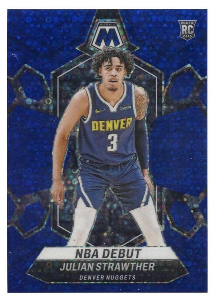 2023-24 Panini Mosaic Base Set Julian Strawther #256 card