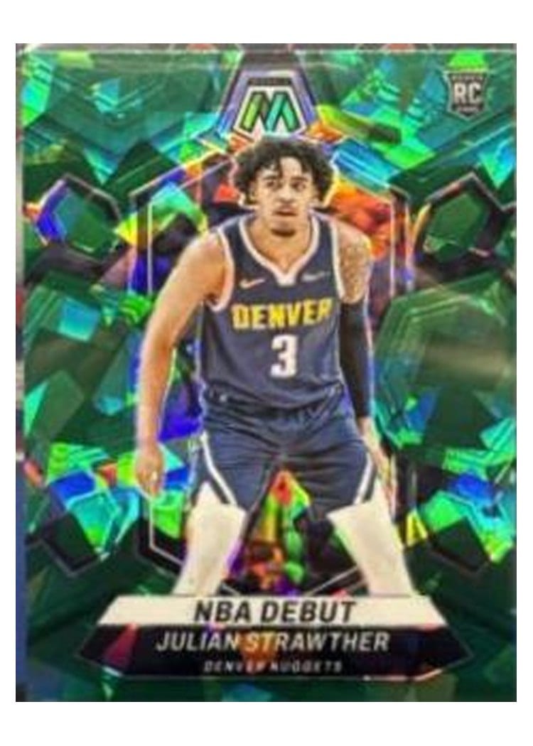 2023-24 Panini Mosaic Base Set Julian Strawther #256 card