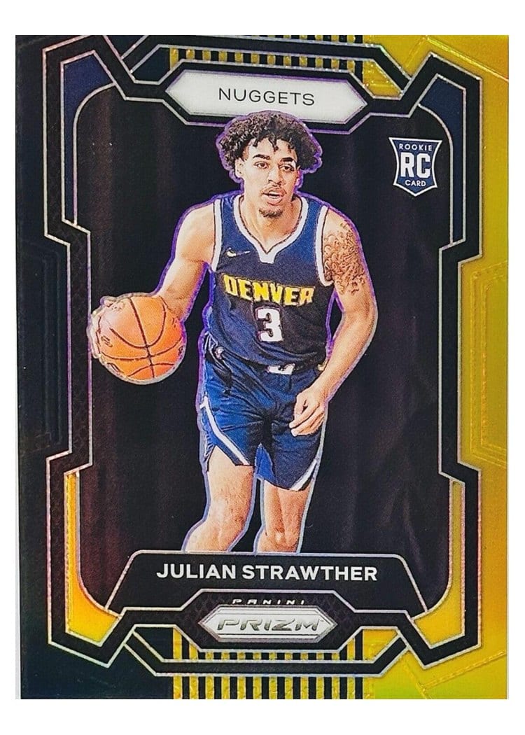 2023-24 Panini Prizm Base Set Julian Strawther #133 card