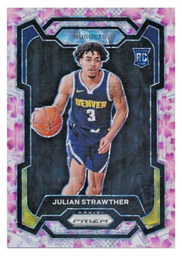 2023-24 Panini Prizm Base Set Julian Strawther #133 card