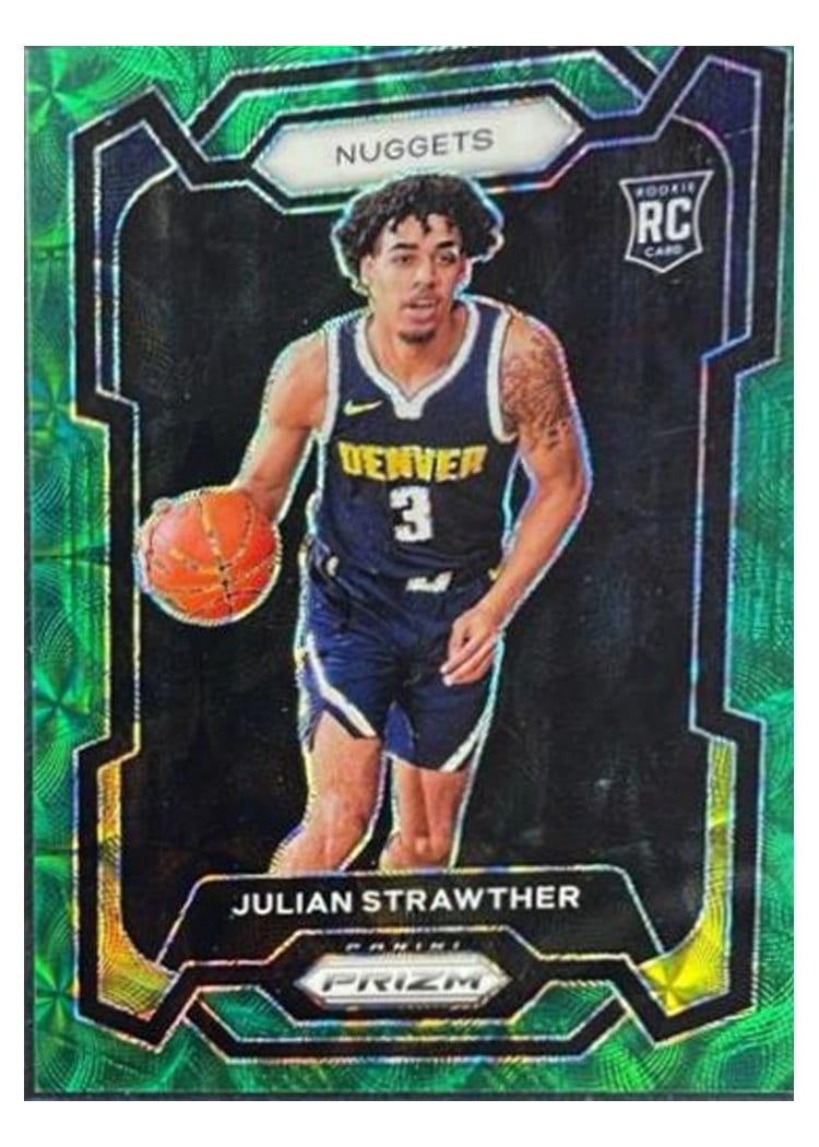 2023-24 Panini Prizm Base Set Julian Strawther #133 card