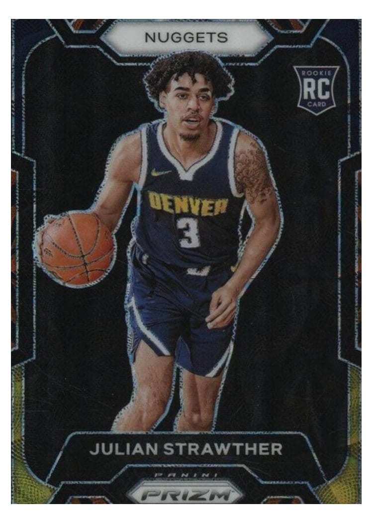2023-24 Panini Prizm Base Set Julian Strawther #133 card