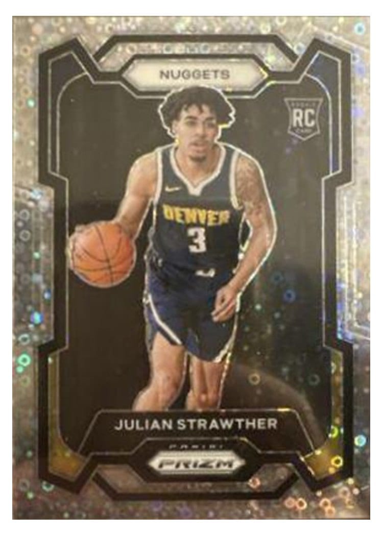 2023-24 Panini Prizm Base Set Julian Strawther #133 card