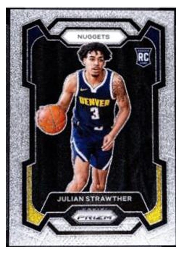 2023-24 Panini Prizm Base Set Julian Strawther #133 card