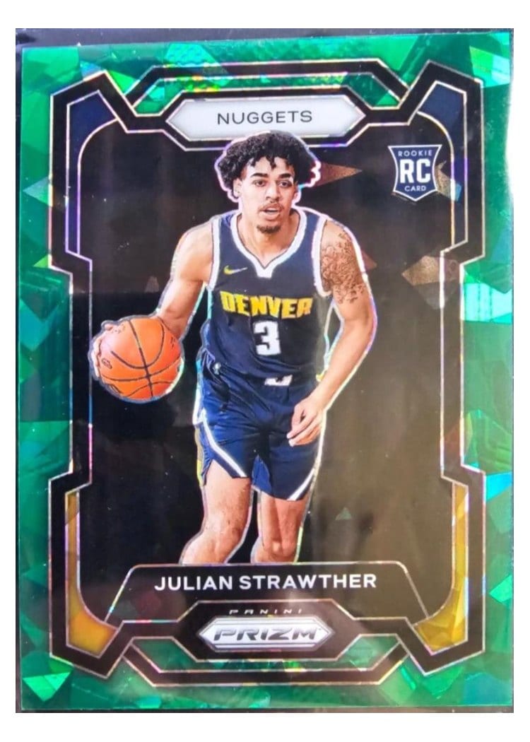 2023-24 Panini Prizm Base Set Julian Strawther #133 card