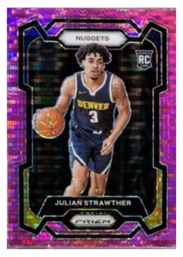 2023-24 Panini Prizm Base Set Julian Strawther #133 card