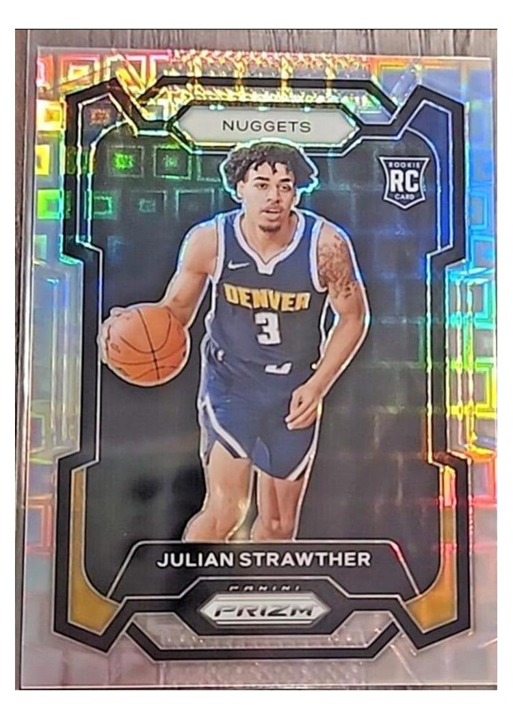 2023-24 Panini Prizm Base Set Julian Strawther #133 card
