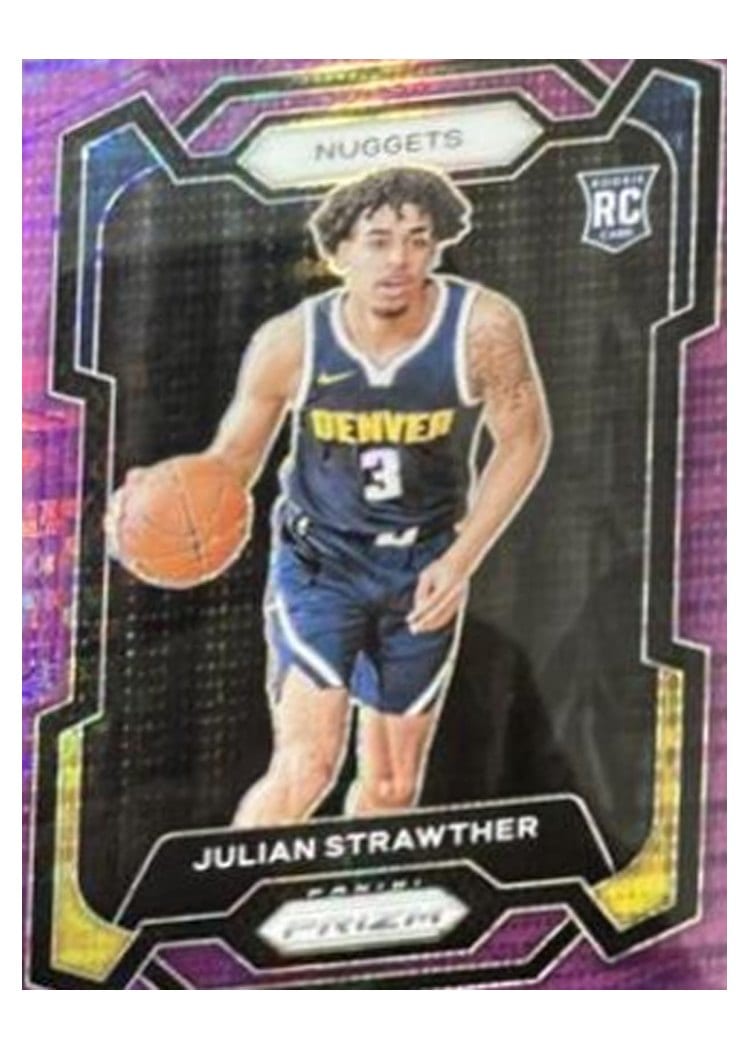 2023-24 Panini Prizm Base Set Julian Strawther #133 card
