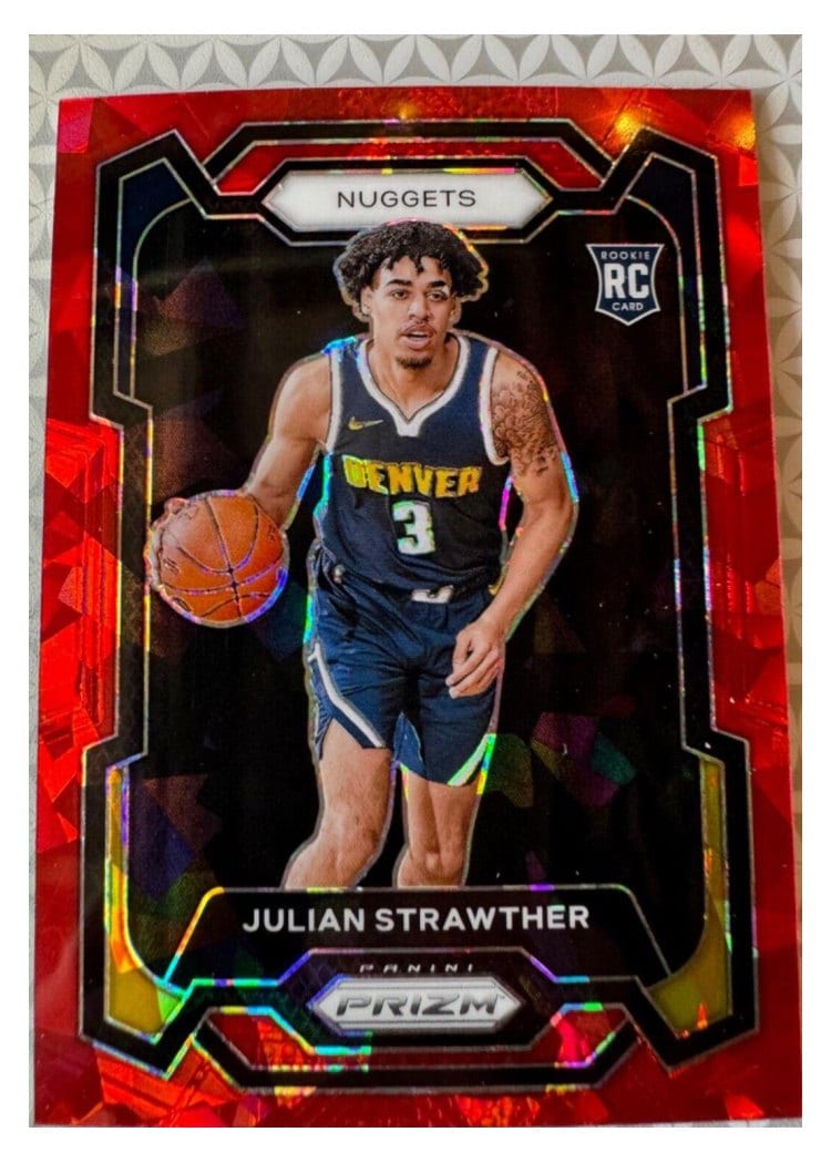 2023-24 Panini Prizm Base Set Julian Strawther #133 card