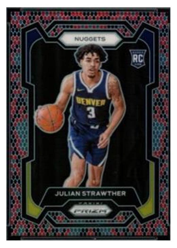 2023-24 Panini Prizm Base Set Julian Strawther #133 card