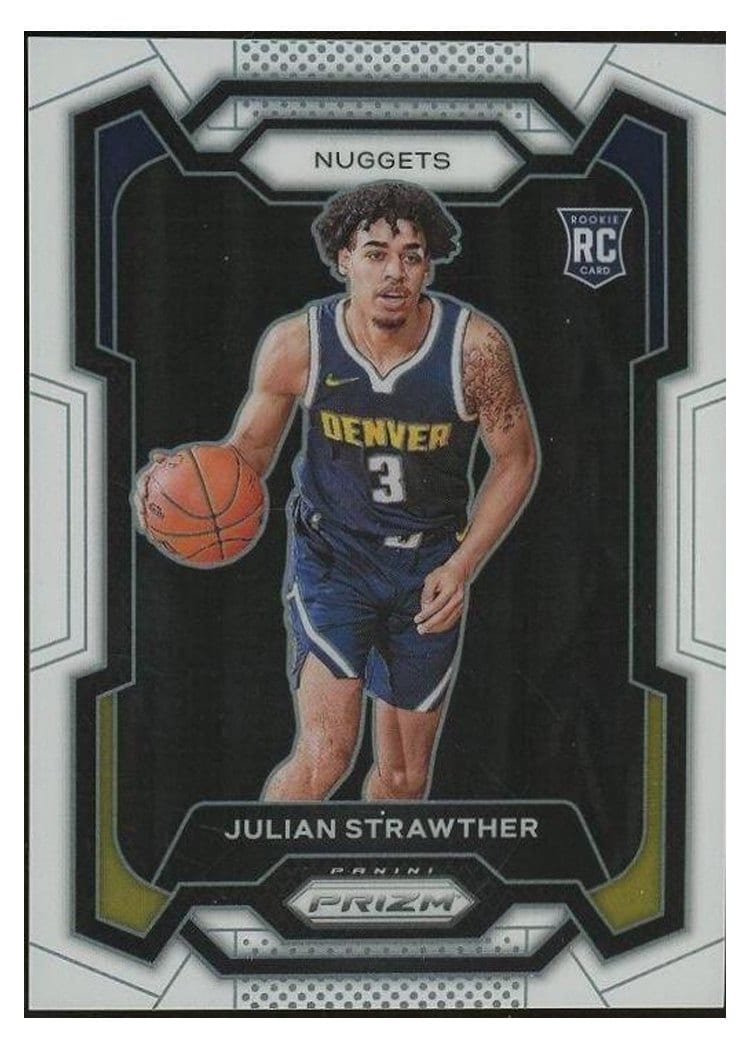 2023-24 Panini Prizm Base Set Julian Strawther #133 card