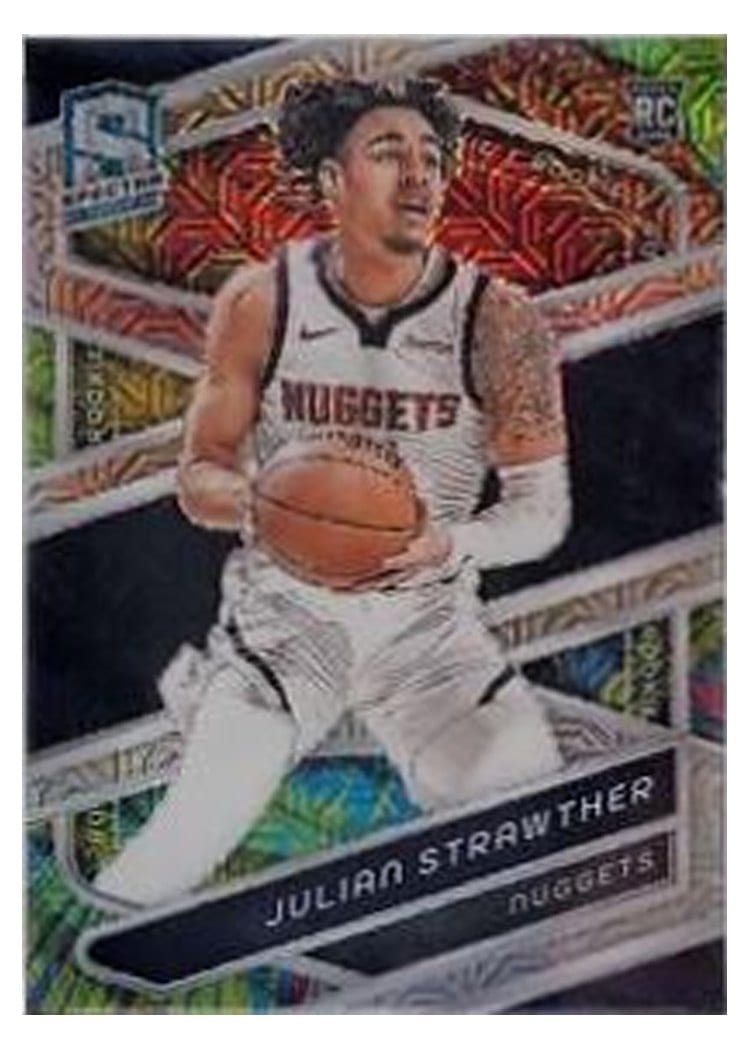 2023-24 Panini Spectra Base Set Julian Strawther #158 card