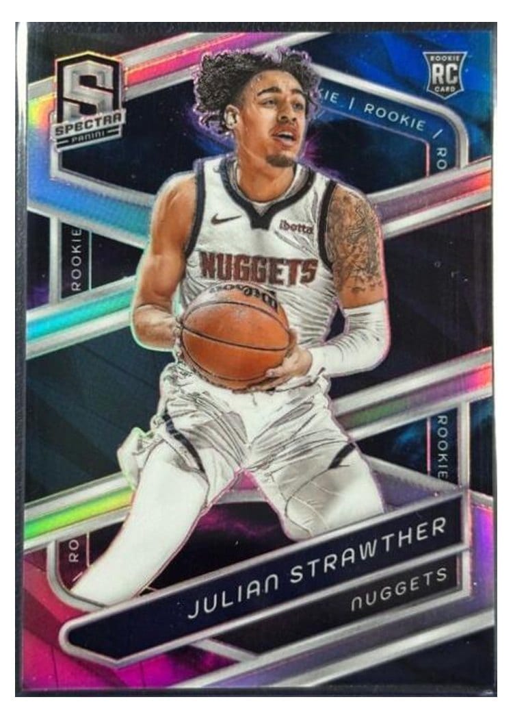 2023-24 Panini Spectra Base Set Julian Strawther #158 card