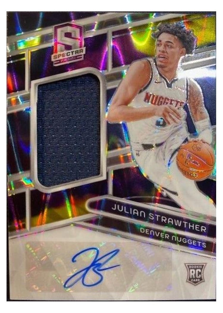 2023-24 Panini Spectra Base Set Julian Strawther #221 card