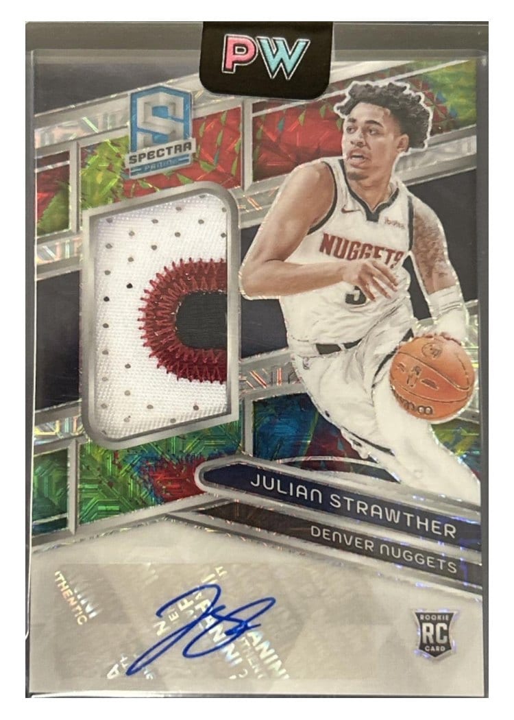 2023-24 Panini Spectra Base Set Julian Strawther #221 card