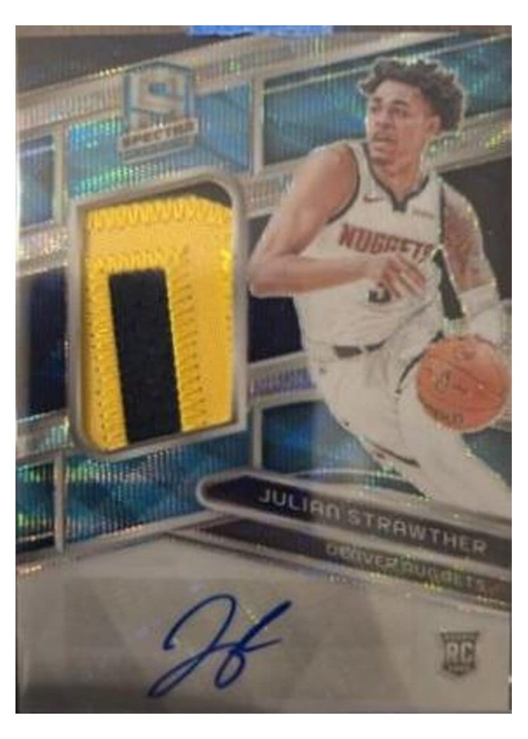 2023-24 Panini Spectra Base Set Julian Strawther #221 card