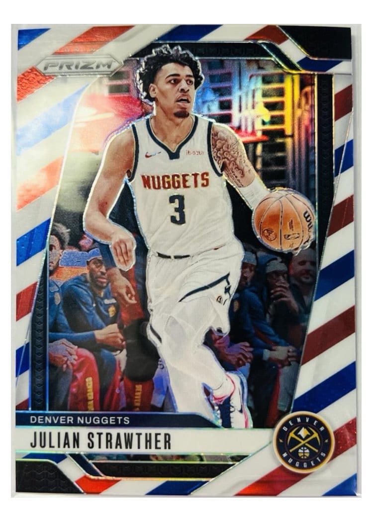 2024-25 Panini Prizm Base Set Julian Strawther #92 card