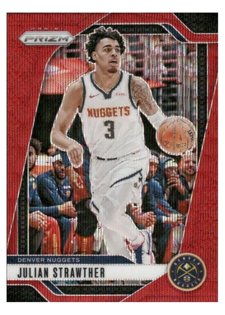 2024-25 Panini Prizm Base Set Julian Strawther #92 card