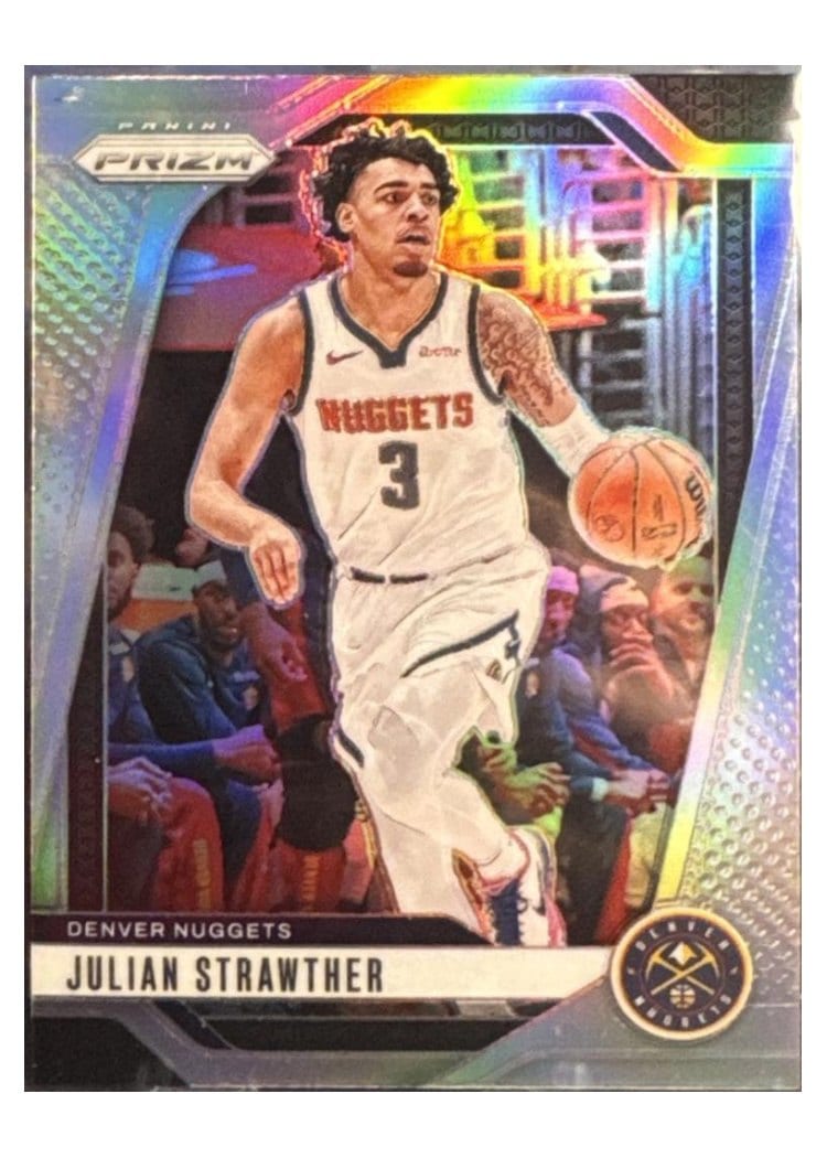 2024-25 Panini Prizm Base Set Julian Strawther #92 card