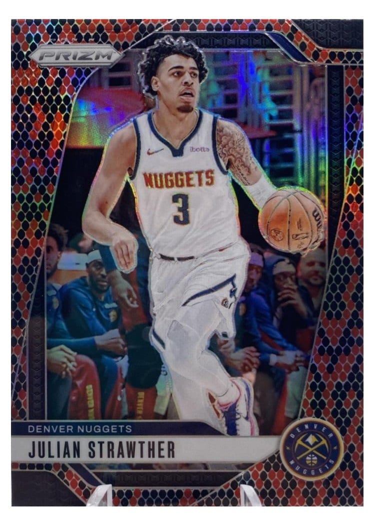 2024-25 Panini Prizm Base Set Julian Strawther #92 card