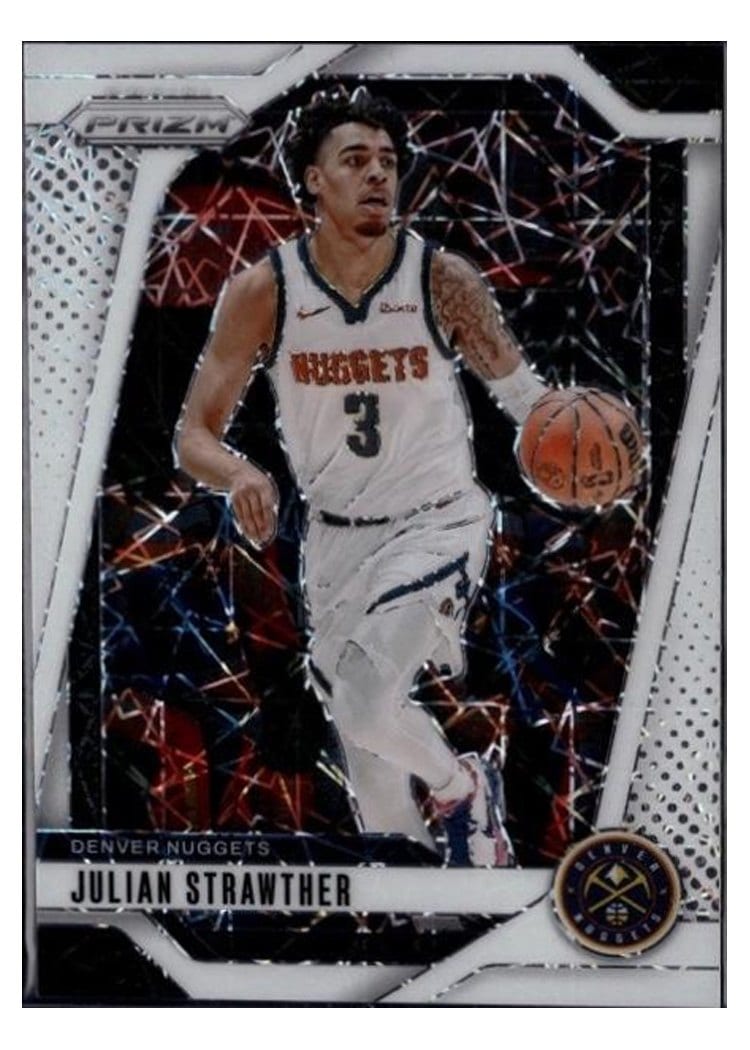 2024-25 Panini Prizm Base Set Julian Strawther #92 card