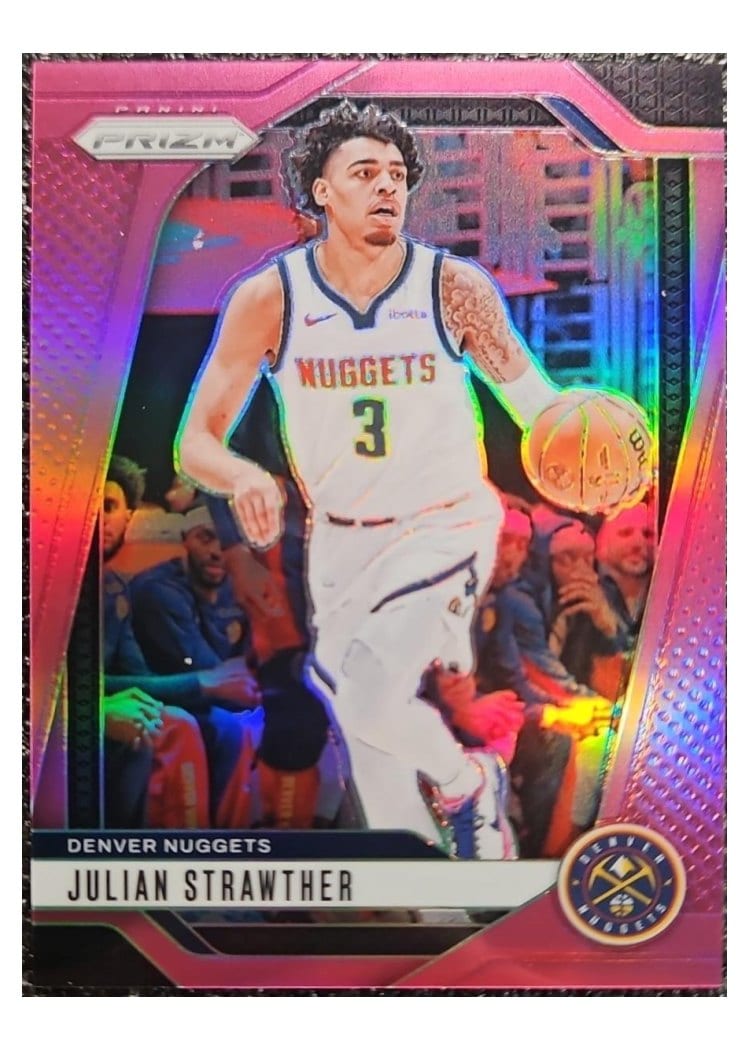 2024-25 Panini Prizm Base Set Julian Strawther #92 card