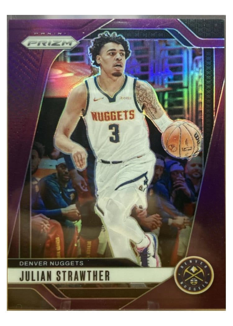 2024-25 Panini Prizm Base Set Julian Strawther #92 card