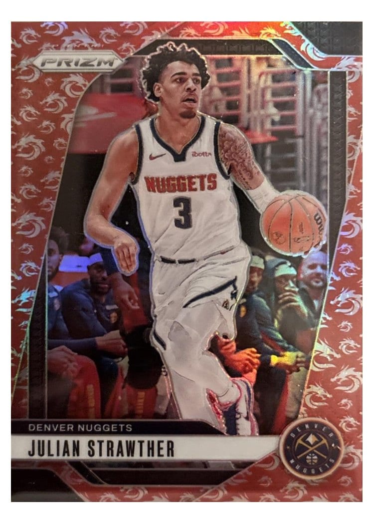 2024-25 Panini Prizm Base Set Julian Strawther #92 card
