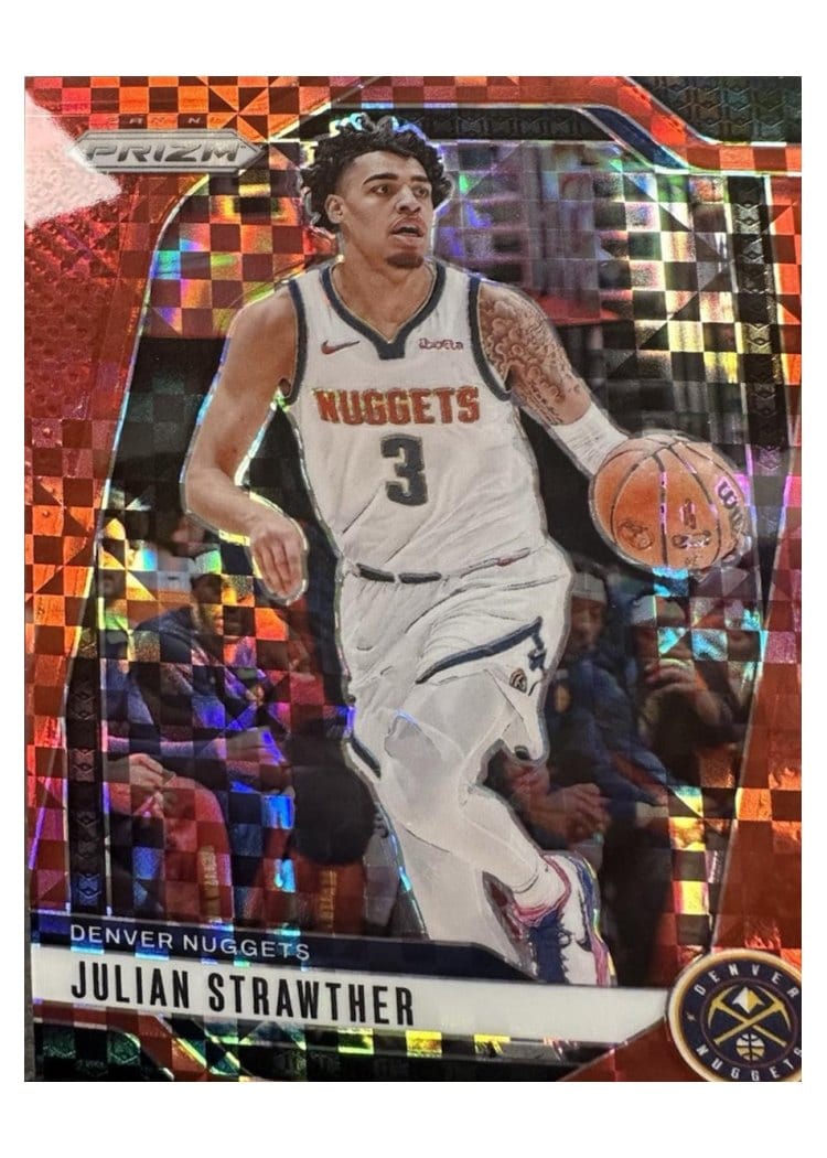 2024-25 Panini Prizm Base Set Julian Strawther #92 card