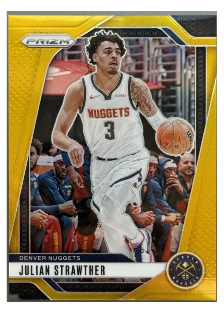 2024-25 Panini Prizm Base Set Julian Strawther #92 card