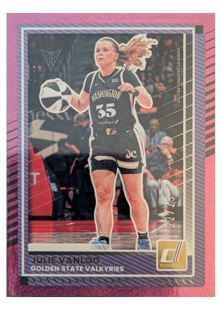 2025-26 Donruss WNBA Base Set Julie Vanloo #29 card