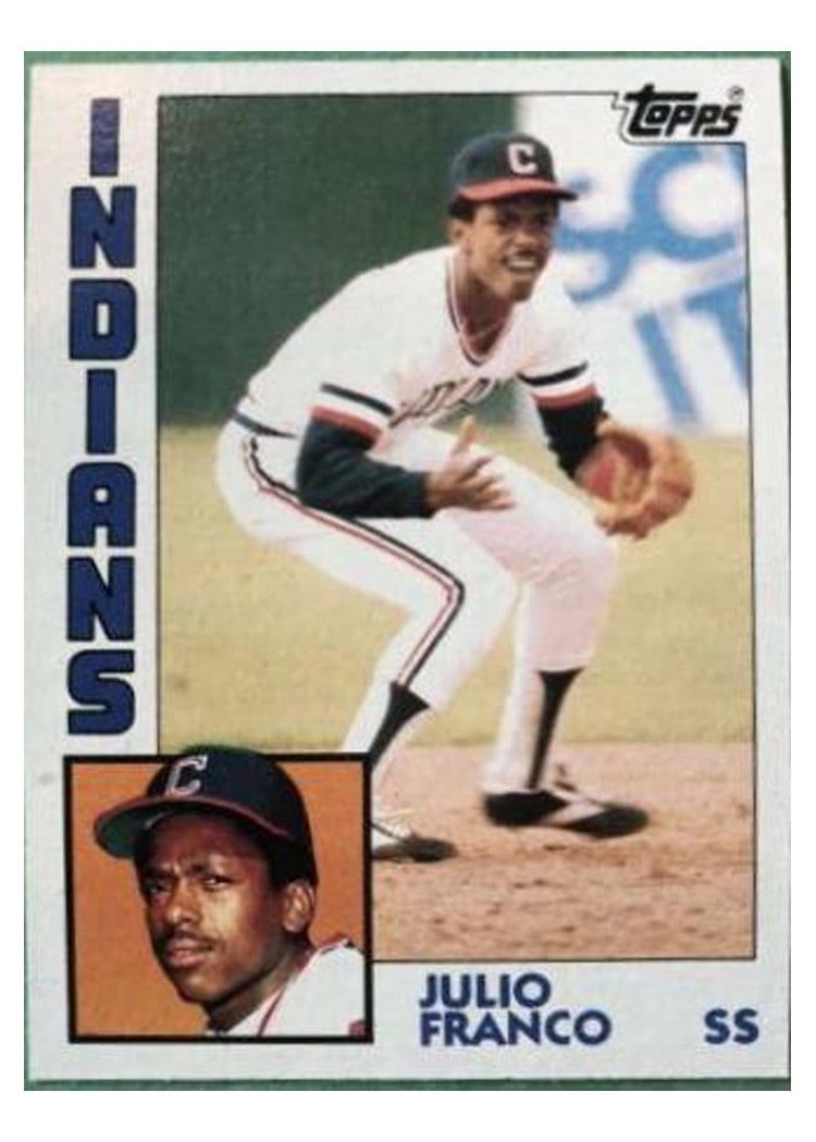1984 Topps Julio Franco #48 card