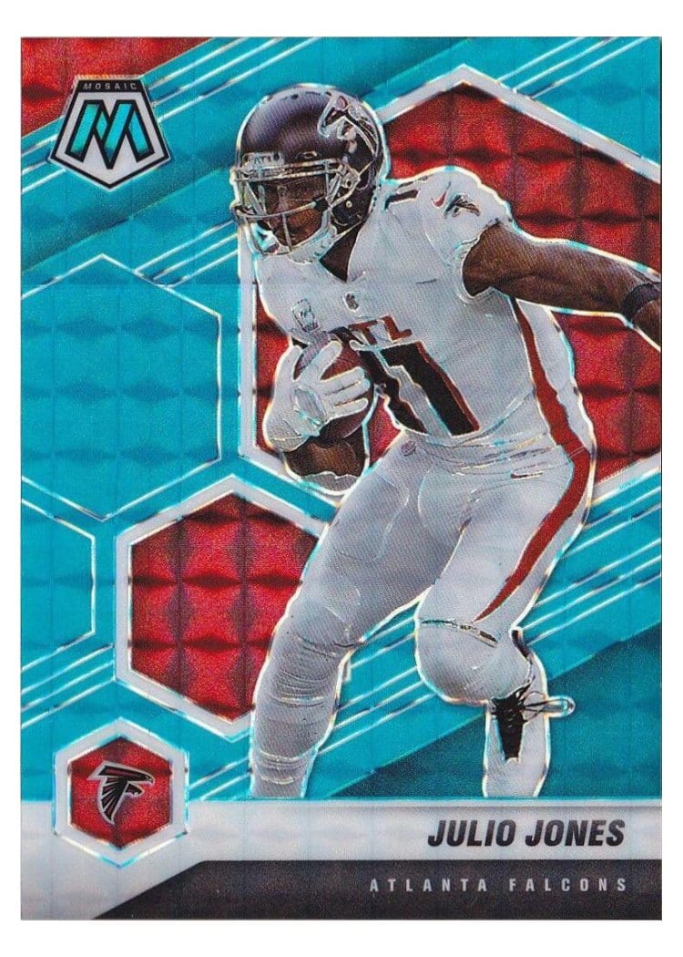 2021 Panini Mosaic Base Set Julio Jones #15 card
