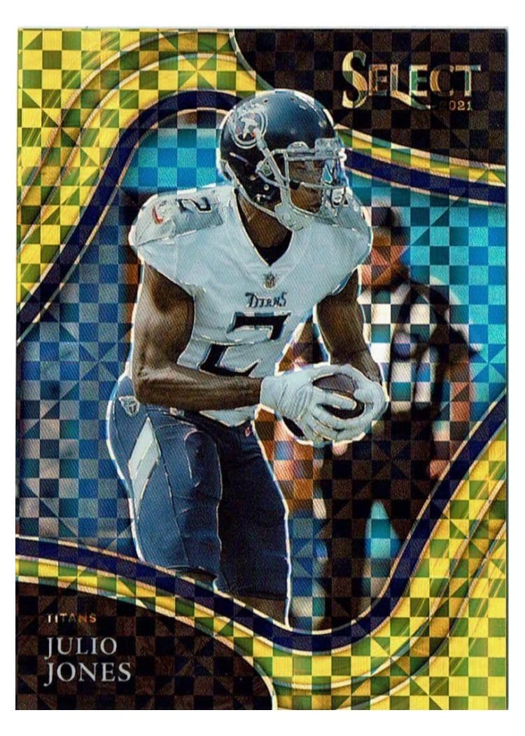 2021 Panini Select Base Set Julio Jones Gold #333 card