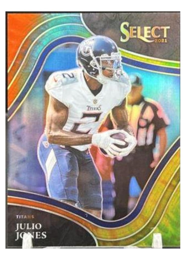2021 Panini Select Base Set Julio Jones Tie Dye #333 card
