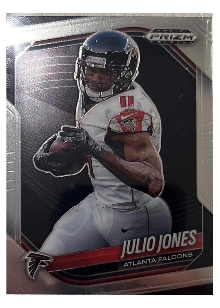 2025 Panini Prizm Black Base Set Julio Jones #4 card