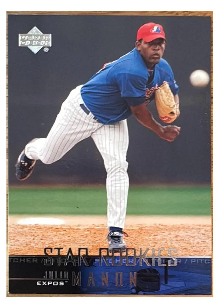 2004 Upper Deck Julio Manon #22 card