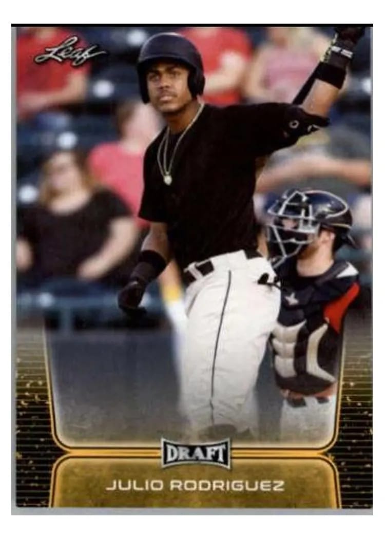 2020 Leaf Draft Base Set Julio Rodriguez #8 card