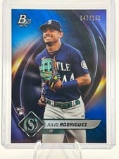 2022 Bowman Platinum Julio Rodriguez #41 card