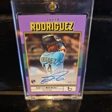 2022 Topps Brooklyn Collection Autographs Julio Rodriguez #AC-JRO