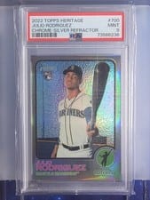 2022 Topps Heritage Julio Rodriguez #700 card