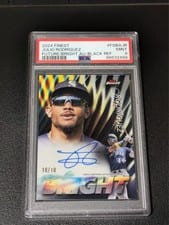 2024 Finest Future So Bright Autographs Julio Rodriguez #FSBA-JR card