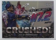 2024 Topps Chrome Update Crushed! Julio Rodríguez #CR-14 card