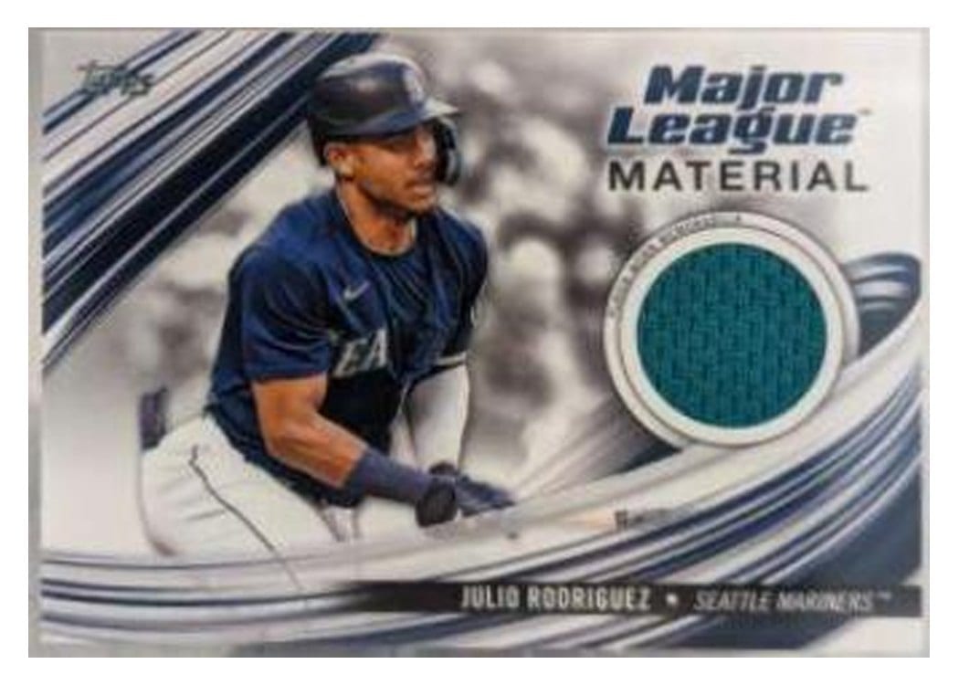 2024 Topps Major League Material Relics (Series 1) Julio Rodríguez #MLM-JR card