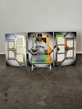 2024 Topps Triple Threads Autograph Deca Relic Book Julio Rodríguez #DAR-JROD card