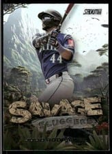2025 Stadium Club Savage Sluggers Julio Rodríguez #SS-1 card