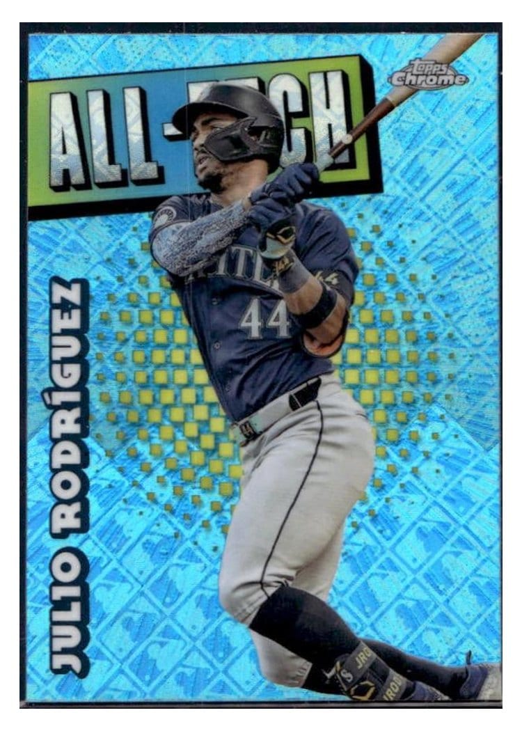 2025 Topps Chrome Logofractor Edition All-Etch Julio Rodríguez #CAE-15 card