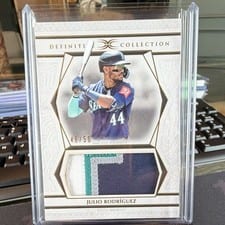 2025 Topps Definitive Collection Jumbo Relic Collection Julio Rodríguez #DJRC-JRO card