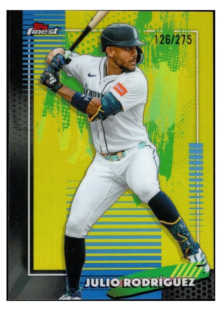 2026 Topps Finest Julio Rodriguez #13 card