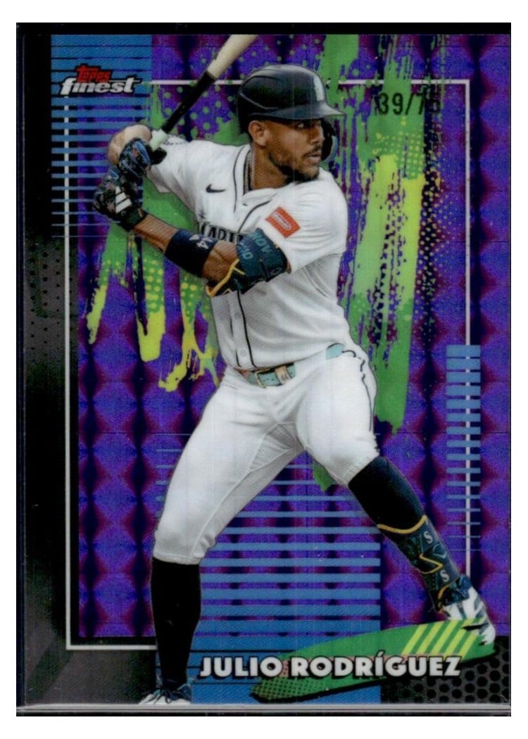 2026 Topps Finest Julio Rodriguez #13 card